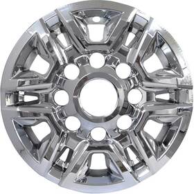 7520p-c Pacific Rim Wheel Skin Set 17 Inch For 2020-2026 Chevy Silverado 2500 With Rims Chrome
