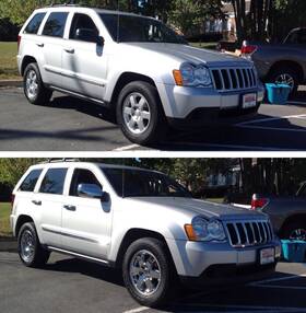 7908p-c Pacific Rim Set/4 For 17 Inch 2008 2009 2010 Jeep Grand Cherokee Alloy Chrome Wheel Skins