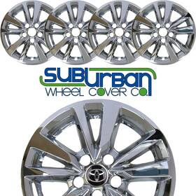 6025p-c Pacific Rim And Trim Fits 2025 Toyota Camry Le # 16 Inch Chrome 10 Spoke Wheel Skins New Set/4