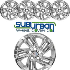 7124p-c Pacific Rim And Trim 2024-2026 Buick Envista Preferred # 17 Inch Chrome Wheel Skins Set/4