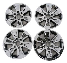 7519p-b Pacific Rim And Trim 4 Pack 17 Inch Gloss Black Wheel Skins 2019-2023 Chevrolet Silverado Gmc Sierra 1500