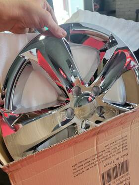 7976-c Pacific Rim And Trim 17 Inch Rav 4 Wheel Skin Chrome