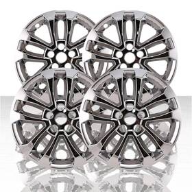 Pacific Rim & Trim 10256 10257 2020-2022 Ford Edge 17 Inch New Chrome Wheel Skins 7200pc - Set/4