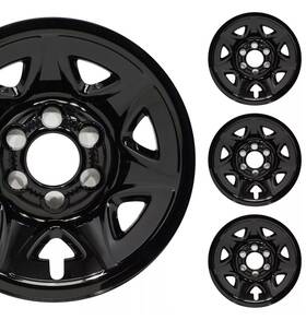 5659 Pacific Rim & Trim 2014-2019 Chevrolet Silverado 1500 Wt # 7950gb 17 Inch 6 Lug Black Wheel Skins Set/4