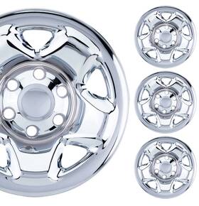 6947p-c Pacific Rim & Trim New 16 Inch Chrome Wheel Skins For Toyota Tacoma 2005-2024 Abs Set Of 4