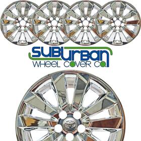 6993p-c Pacific Rim & Trim Fits 2009-2010 Toyota Corolla / Matrix 16 Inch Chrome Wheel Skins Set/4