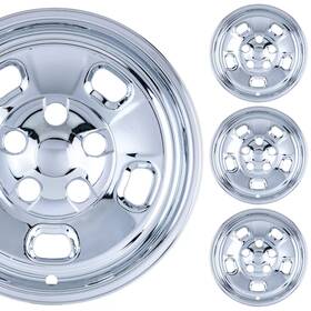 739p-c Pacific Rim & Trim Pacrim 17 Inch Chrome Wheel Skins For Dodge Ram 1500 Tradesman 2013-23 Set Of 4