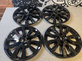 7826p Pacific Rim & Trim Pacrim 17 Inch Black Wheel Skins For Nissan Rogue 2017-2022 Abs Set Of 4