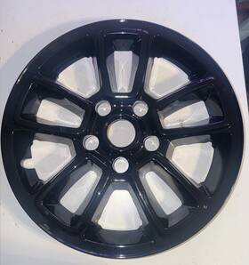 Pacific Rim & Trim 841417120468 Pacrim 17 Inch Black Wheel Skins For Jeep Grand Cherokee Laredo 2018-2020 Set Of 4