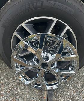 8922p-c Pacific Rim & Trim 18 Inch Chrome Wheel Skins For Jeep Grand Cherokee L 2021-24 #8922p-c - Set Of 4