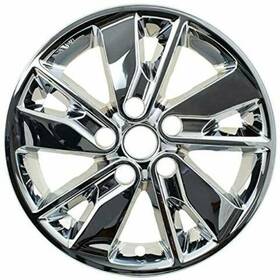 6747p-c Pacrim 16 Inch Chrome Wheel Skins For Kia Optima 2016-18 Durable Abs Set Of 4
