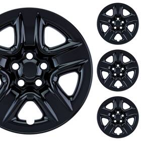 Pacrim 841417120581 17 Inch Gloss Black Wheel Skins For Toyota Rav4 2006-2012 Abs Set Of 4