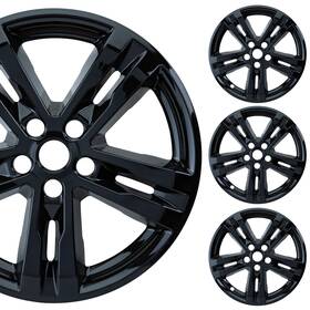 Pacrim 841417175475 18 Inch Gloss Black Wheel Skins For Ford Explorer Xlt 2020-2023 Set Of 4