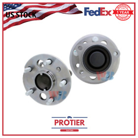 Wa512208 Pair Rear Wheel Hub And Bearing Assembly For 2002 2003 2004 Toyota Camry Non-abs