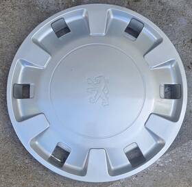 9153875980 Peugeot 58506 1 Nos Oem 1989-1991 405 14 Inch Hubcap Wheel Cover Trim P/n 91 538 759 80