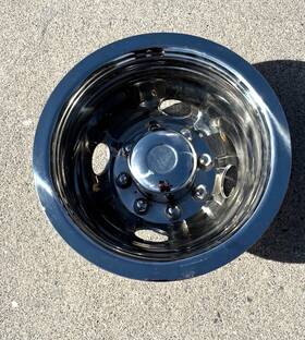 Pgq60rw Phoenix Ford 16 Inch 8 Lug Motorhome Rv Hubcap Simulator Snap On F350 E 350 E450