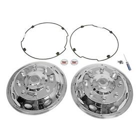 Qc1019f Phoenix Quick Cover Wheel Simulator 19.5inch Dia Polished Stainless Snap On Style