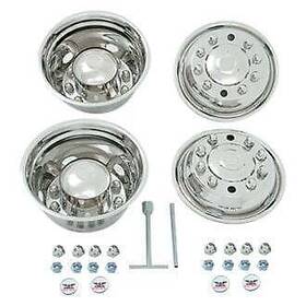 Nh5092 Phoenix Usa - 19.5 Inch D.o.t. Liner 5 Hand Hole Polished Wheel Simulator