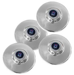 Kt-1097 Pirate Mfg Empi 356 Nipple Wolfsburg Emblem Hub Cap Set Of 4 For Late Vw Bug Lug Wheel