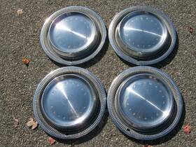 3461463 Plymouth Genuine 1972 1973 Fury 15 Inch Hubcaps Wheel Covers Mopar