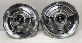 Plymouth 591 66 Pair 1966 Fury Satellite 14 Inch Hubcap Wheel Cover Oem