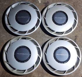 Mb579752 Plymouth Set Of 4 Rare Oem 1990-1991 Laser 14 Inch Hubcaps Wheel Covers P/n