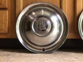 Ph51-52wc Plymouth 1 Used Oem 1951-52 Concord And Cambridge 15 Inch Full Hubcap Wheel Cover