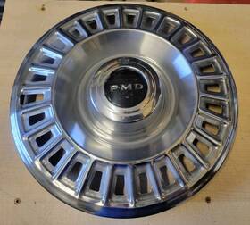09714121 Pontiac 09710754 14 Inch Hubcap 1 1967 1968 Oem Nice Used P#09714121 H#5002c/d
