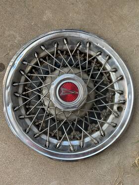 10002254 Pontiac Astre Sunbird 1977 1978 1979 1980 13 Inch Oem Wire Hubcap