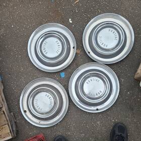 Pontiac 570.gm2s58 14 Inch Chrome Wheel Cover For 1958 Chieftian Hub Caps Nice Oem