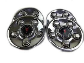 580.gm2q03 Pontiac Set Of 4 02 03 04 05 Grand Am Wheel Cover Hubcap Center Cap