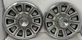 5994 Pontiac Vintage 1965 Tempest 14 Inch Hubcap Wheel Covers Pair Set Of 2
