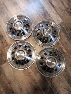 984128 Pontiac 1964 Gto Lemans Hubcaps Wheel Covers Set Of 4