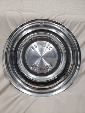 Pon58 Pontiac Oem 1958 Bonneville Star Chief Vintage 14 Inch Hubcap Wheel Cover Used 1