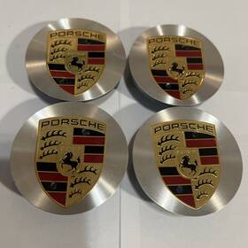 958601149a Porsche Macan Center Cap Polished Genuine Oem 95b601149 Qty 4 K