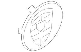Porsche 95b-601-151-a-oc6 Genuine Center Cap