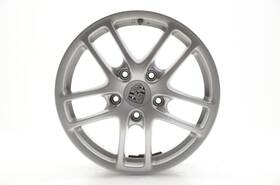 98736212206 Porsche Front Wheel 17x6-1/2 5 Double Spoke Fits 08 Cayman