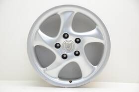 99336213801 Porsche 1998-2003 Boxster S 18x9 Inch Front 5 Spoke Curved Wheel