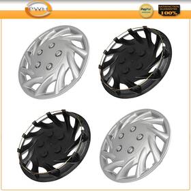Preminumwheel Spacer Pws178706002 Set Of 4 For Rim 14 Inch Wheel Hub Caps Universal Cover Trim Kit Snap-on
