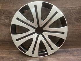 Kt-1-69-16 Prijesse Hubcaps Universal Hubcap 16-inch Silver And Black