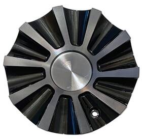 Cap5495-m-u13-b Prive Lux Pl13 Gloss Carbon Black Wheel Rim Center Cap -