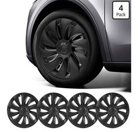 Kmy3m2.231-4 Promrmr Tesla Model Y 19 Inch Wheel Covers Hubcaps Set Of 4 Matte Black Juniper