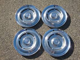 J3180499 Rambler Factory 1966 American 14 Inch Hubcaps Wheel Covers