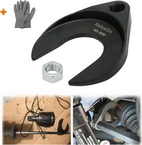 Bjs020 Reluxgo Inner Cv Axle Removal Tool 48mm With Nut Front Joint Fork Adapter
