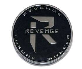 C482k075s Revenge Gloss Black Wheel Rim Center Cap -