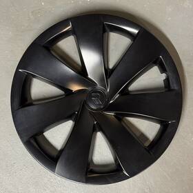 00860004371373 Rimetrix Tesla Model Y 19 Inch Laminar Black Wheel Cover Gemini Hubcap Replacement
