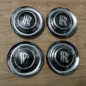 36136773460 Rolls-royce For Ghost Wraith Centre Hub Cover Chrome Center Floating Cap Kit