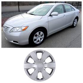 5091 Roxx 1pc 16 Inch Wheel Cover For 2007-2011 Toyota Camry Hybrid Snap On Hubcap Replacement
