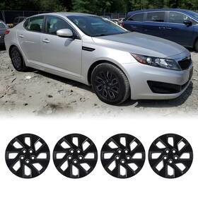 5124 Roxx Set Of 4 16 Inch For 2011-2013 Kia Optima Hubcaps Steel R16 Wheel Rims Cover Bolt On
