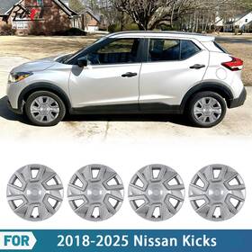 5188-b-16-pp Roxx 16 Inch Sliver Hubcaps For 2018-2025 Nissan Kicks Wheel Rims Cover Snap On 4pcs